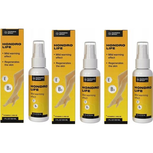 3X Hondrolife Kräuterspray - Ihre Antwort Auf Gelenkschmerzen 30 Ml