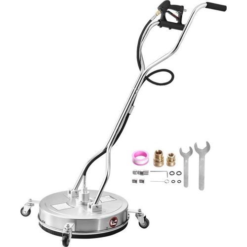 Hochdruckreiniger mit 535mm Oberflächenreiniger - 4 Räder, Doppelgriff - 4000 PSI Reinigungsleistung - Ideal für Außenreinigung