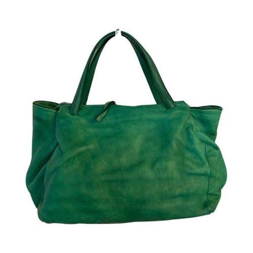 BZNA Handtasche Diana hellgrün Designer Schultertasche Tasche Ledertasche