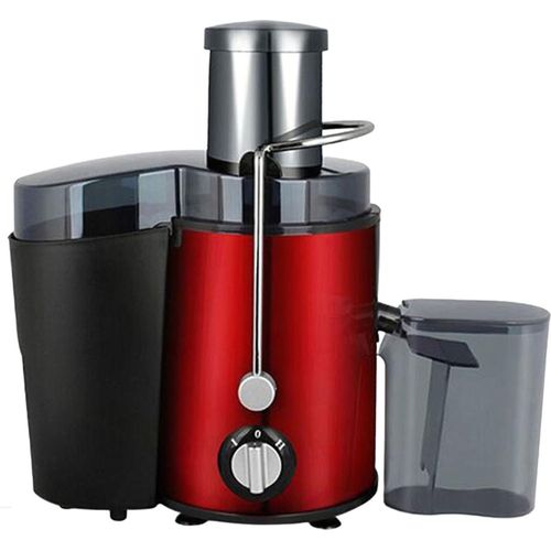 Entsafter mit 3 Geschwindigkeitsstufen, 850 W starker Motor, Sicherheitsverriegelung, effiziente Saftgewinnung, leicht zu reinigende Fruchtpresse, elektrischer Entsafter