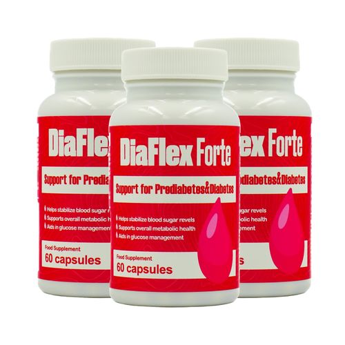 DiaFlex Forte Nahrungsergänzungsmittel 3x60 kapseln
