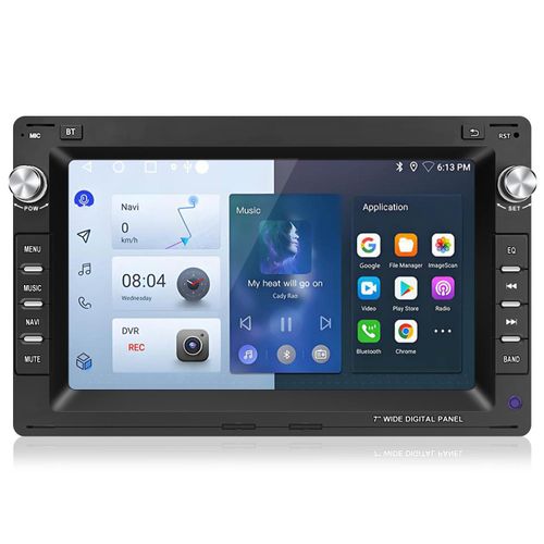 7"Android 13 1+32GB Autoradio Carplay Für vw polo 9N transport T4 T5 Passat B5 Bora golf 4 Sharan Bora transport T4 T5 GPS Navi WIFI BT DAB+ SWC
