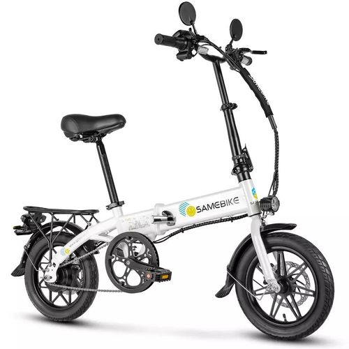14Zoll LCD E-Bikes Elektro-Fahrrad, Elektrofahrrad, Damen E-Bike Klapprad E-Bike 36V Pedelec City EBike,klapprad Aluminiumlegierung E-Bike Klappräder