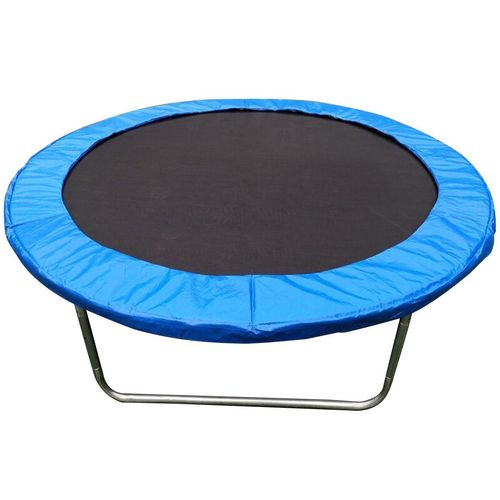 Trampolin, Kindertrampolin, Gartentrampolin,16 Fuß 4,88 Meter verdicktes PVC-Pad,Blau