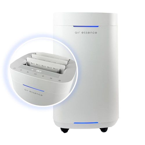 Air Essence Eco Plasma LCD Graphene Luftreiniger ESP Graphene, UVC Sterilisator, Weiß