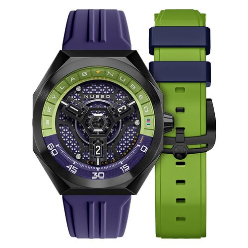 Nubeo NB-6083-0B Herrenuhr Skylab Automatik Limited 48mm 10ATM