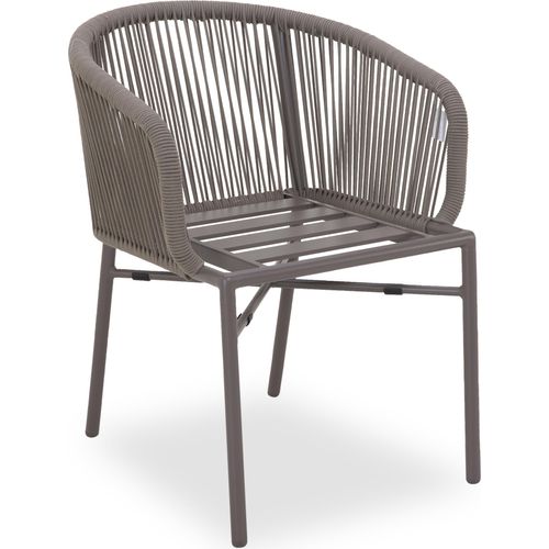 Gartenstuhl SANSIBAR KOPENHAGEN BHT 59x75x64.50 cm braun Stapelstuhl