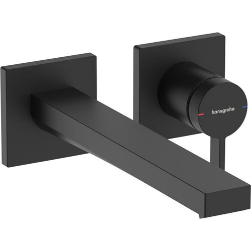 HansGrohe Tecturis E 2L Wand WTM 225 mm MSW Matt Black, 73051670