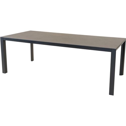 Tisch - 220x100 cm - Aluminium - Sinterstein + Fiberglas