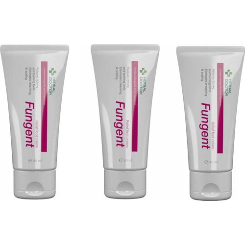 3x Fungent Premium 80 ml - Wirksame Antipilz-Fußcreme