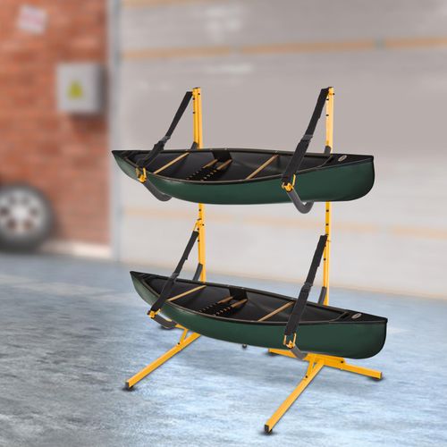 Kajak-Lagerungsregal, freistehendes Lagerungsregal für Kajak, Doppel-Kajak-Lagerungsregal