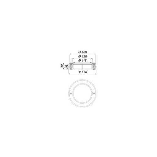Brandschutzelement DN 100