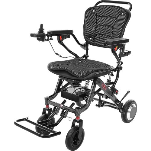 Elektro Carbon Faltrollstuhl Leicht Rollstuhl bis 120 kg