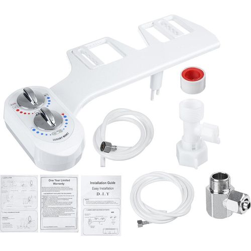 Toilette Sitzanschluss Wasser Spray nicht elektrisch Kalte/Hot verstellbare Dual Nozzle - 15/16