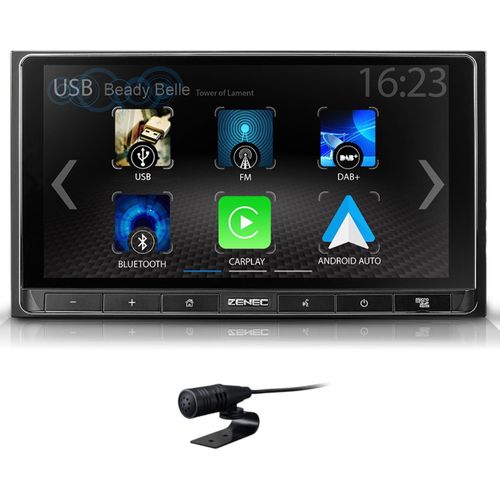 ZENEC Z-N538 | 2-Din Autoradio / Infotainer mit 17,1 cm / 6,75" Touchscreen
