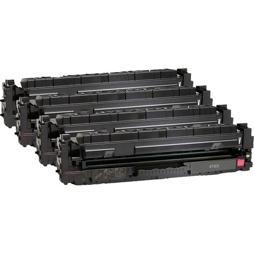 HP 410X Toner Erneuert, Multipack – Ca. 95 Prozent Originalteile | wiederverwendet