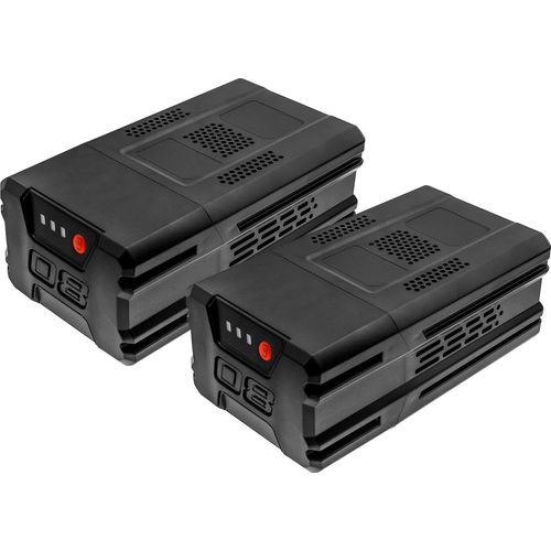 2x Li-Ion 80V 4000mAh Akku für Stiga Model-1 Multiclip 47 AE Multiclip 47 S AE Multiclip 50 AE Multiclip 50 S AE SBT 4080 AE