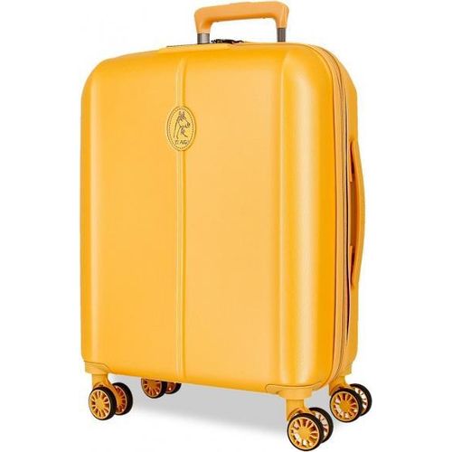 EL POTRO Vera Ocker, ABS Reisekoffer 55x40x20cm, 37L, 5338624 (kleines Exemplar)