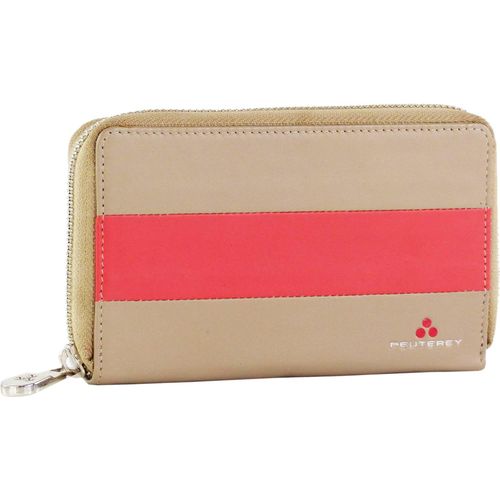 Peuterey Damen Leder Geldbörse Beige ZIPWAL S - PTT0041