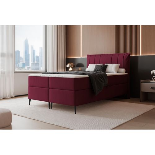 FURMEB24 KONTINENTALBETT SUZI - 120 x 200 cm - ROT