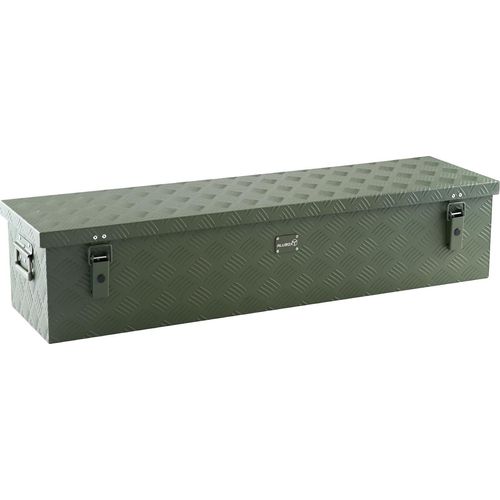 ALUBOX Riffelblech 1.5mm 86 Liter Olivgrün