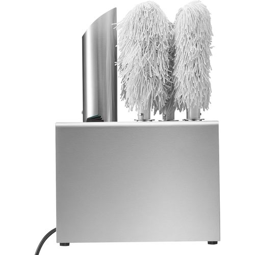 SucceBuy Weinglaspolierer, elektrische Glaspoliermaschine mit 5 Bürsten, 330 Tassen/Stunde, gewerblicher Polierer für Champagner, Bier, Krüge