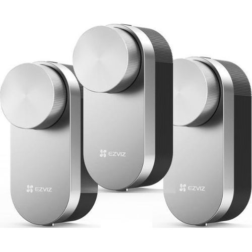 EZVIZ DL01 Pro, intelligentes Türschloss mit Fernzugriff & Bluetooth, 3er-Set