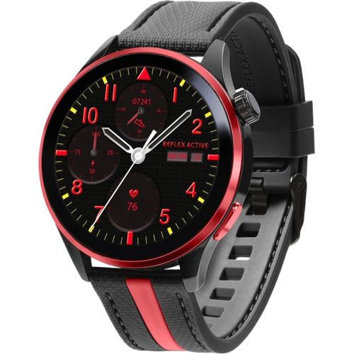 Reflex Active Serie 54 AMOLED GPS Smart-Calling-Uhr Rot Unisize Reflex Active