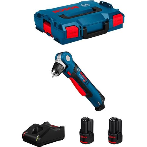 Bohrmaschine Schrauber BOSCH GWB 12V-10 (2 x 3,0 Ah + GAL12V-40 + L-Boxx 102)