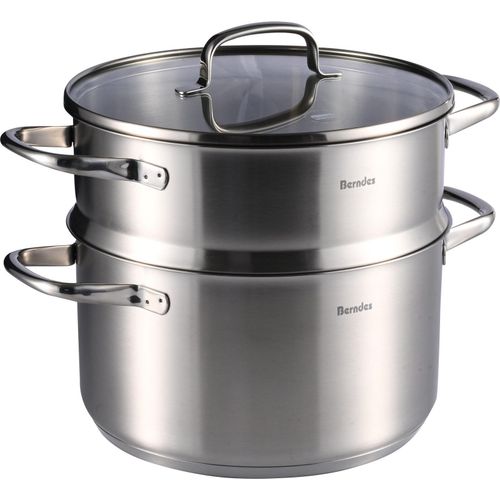 Kochtopf mit Dünst- bzw. Dämpfeinsatz 24 cm