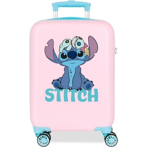Disney Stitch In the World ABS Rollkoffer/Koffer 50cm