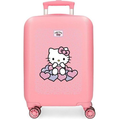 Hello Kitty Hearts and Dots ABS Rollkoffer/Koffer 50cm
