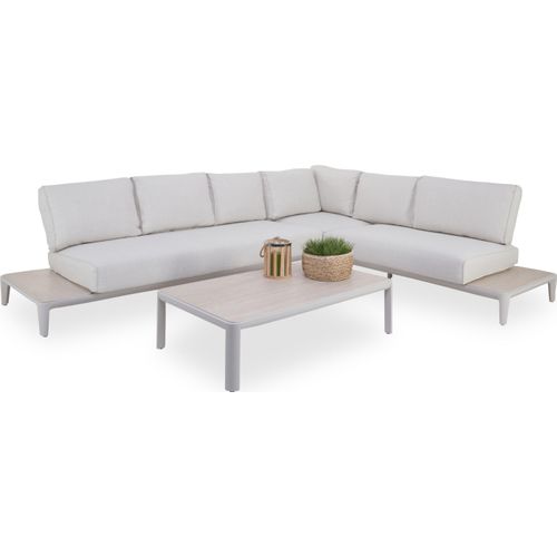 casa NOVA Lounge-Set ELEGANCE 3-tlg. beige Gartenset Loungemöbel