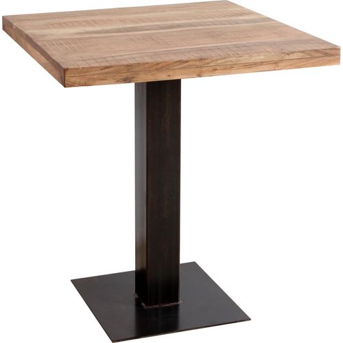 GURU Cocktailtisch 70x70 mit Eisenfuß