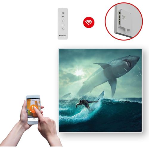 Termofol TF-SWT Infrarot Wandheizung - Wandheizung Elektrisch - Hai - 350W - 60x60 cm