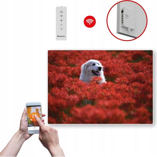 Termofol TF-SWT Infrarot Wandheizung - Wandheizung Elektrisch - Hund - 500W - 60x85 cm
