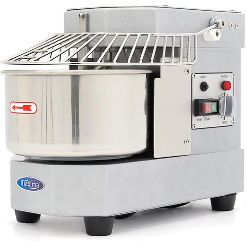 Maxima - Gastro Teigmischer - 8 l - 4,5 kg Teig - Silber