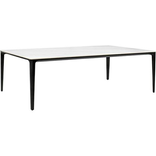 Schlanker 240 weißer Tisch