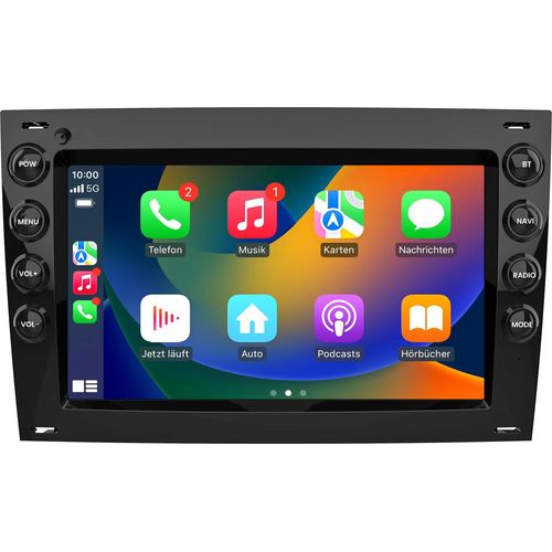 Android Autoradio 7 Zoll 64 GB für Renault Megane (2002–2009) mit CarPlay & Android Auto Navigation & Bluetooth