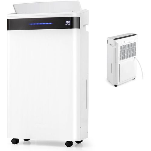 GOPLUS Luftentfeuchter 28,5L/Tag, Entfeuchter 35m², LED Display, 24H Timer, 5,5L Wassertank, Raumentfeuchter