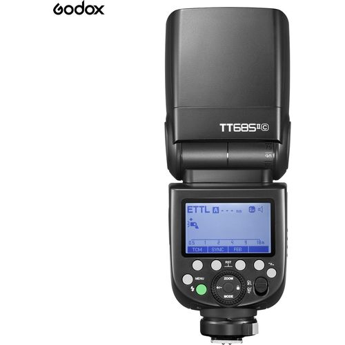 Godox Thinklite TT685IIC TTL On-Camera Speedlight 2.4G Wirelss X System Blitz GN60 High Speed 1/8000s Ersatz fuer Canon 1DX 5D Mark III 5D Mark II 6D 7D 60D 50D 40D 30D 650D 600D