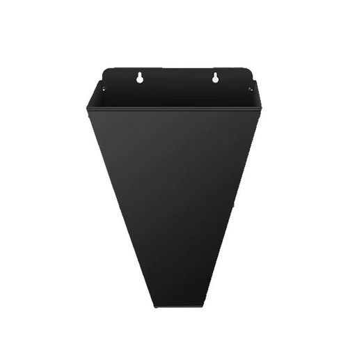 5er-Set Geflügel-Schlachttrichter, Mittelgroß, Flach Rückseite, Schwarz, Rostfrei, Einfach zu Reinigen