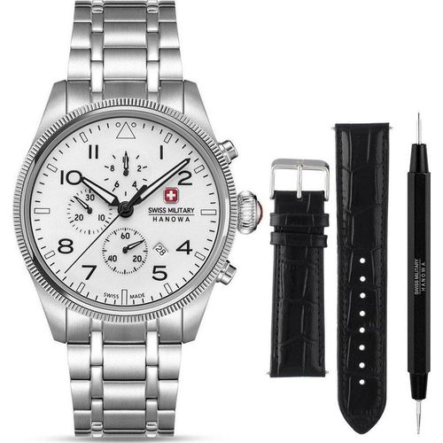 Swiss Military Hanowa THUNDERBOLT CHRONONORTHERN NIGHT SMWGI0005701-SET Herrenchronograph Mit Wechselband