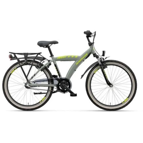 Batavus Snake – Kinderfahrrad – 24 Zoll – 3 Gänge – Tactical Green