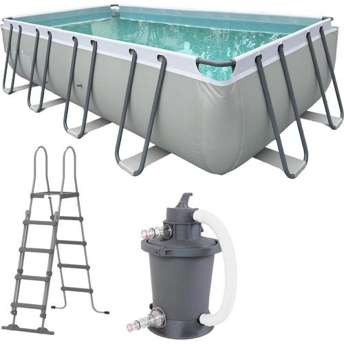 Warmtec | Aufstellpool Bw549 - 5,49 X 2,8 M - Stahlrahmen - Großzügig, Stabil, Familienfreundlich