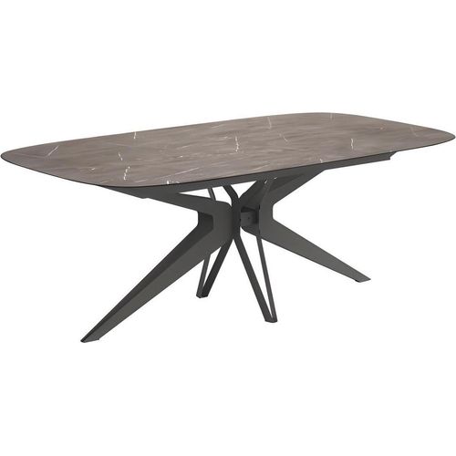 Esstisch Hexa in Marmoroptik 200 cm