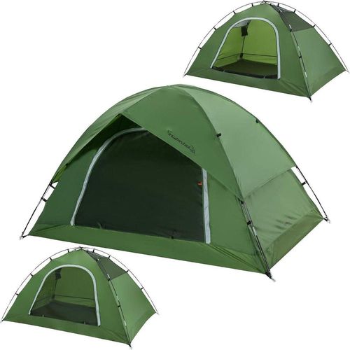 Zelt für 2 Personen – Wasserdichtes, kompaktes Leichtgewicht-Kuppelzelt – Campingzelt für Sport & Familie