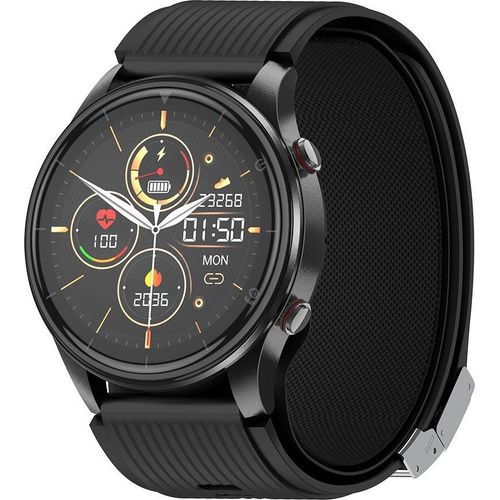 INF AMOLED Smartwatch mit Blutdruck, EKG, Bluetooth-Anruf, Blutsauerstoff und SOS