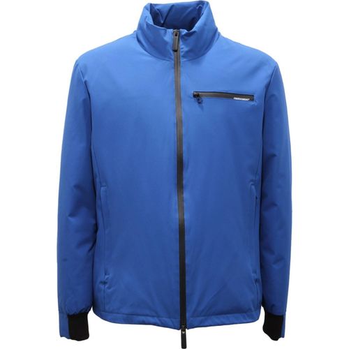 7513AI giubbotto uomo FREEDOMDAY ED OSCAR man light padded jacket blue