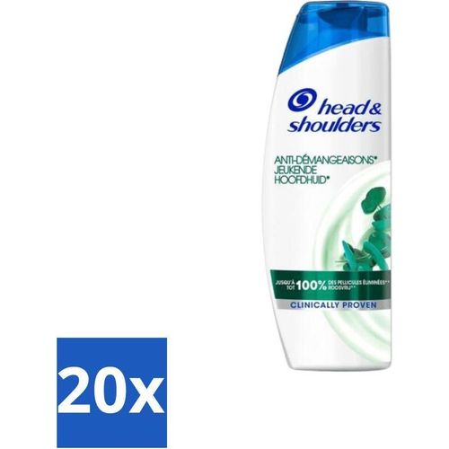 Head & Shoulders - Anti-Schuppen-Shampoo - Juckende Kopfhaut - 285 ml - Vorteilspack - 20 Stücke
